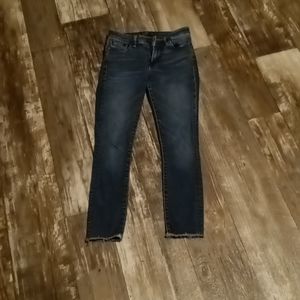 Abercrombie and fitch Harper low rise ankle jeans